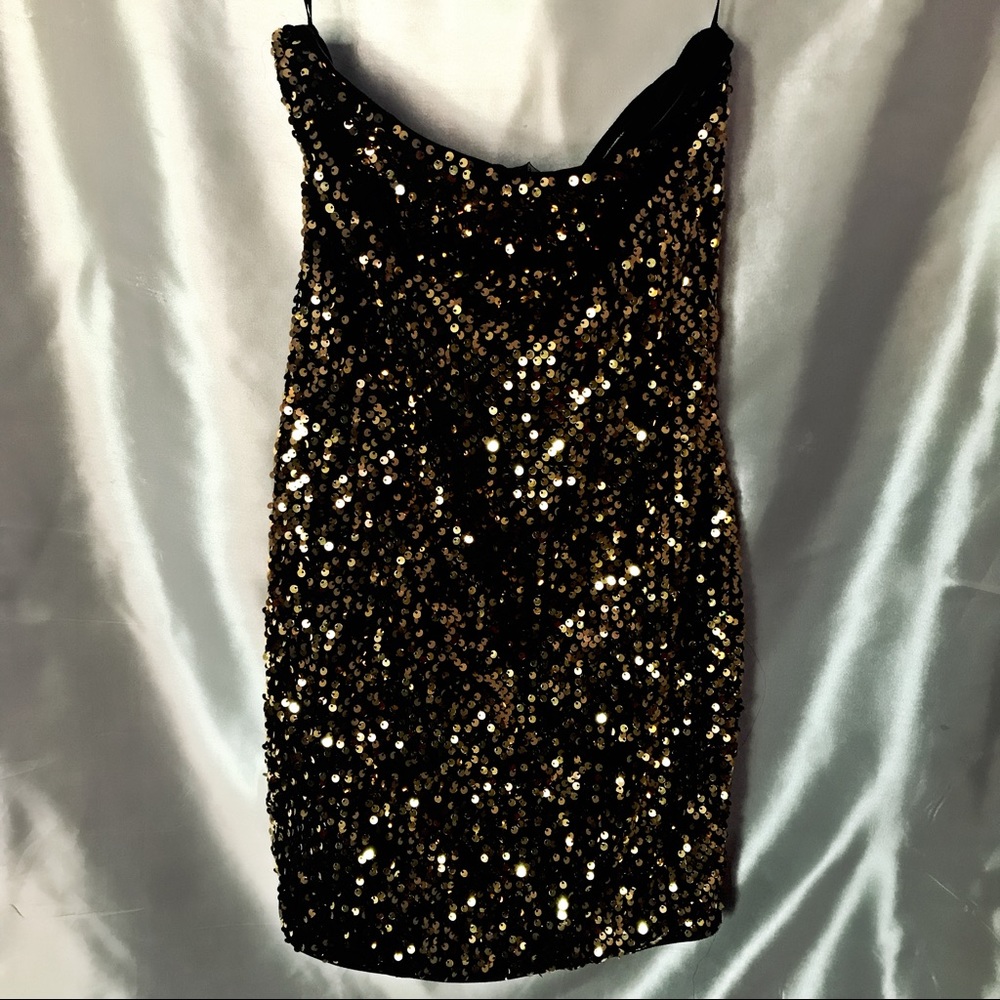 Sequin Tube Dress